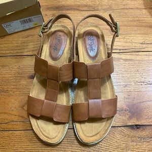 EuroSoft “Lani” Brown Sandals
